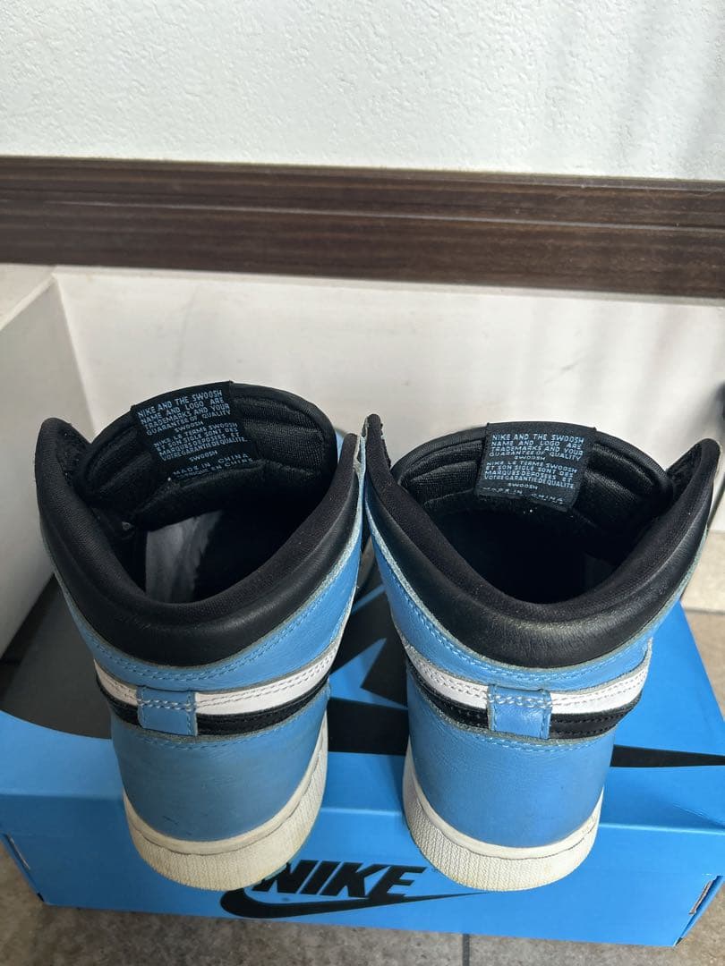 NIKEナイキAIRJORDAN1 エアジョーダン1universityblue