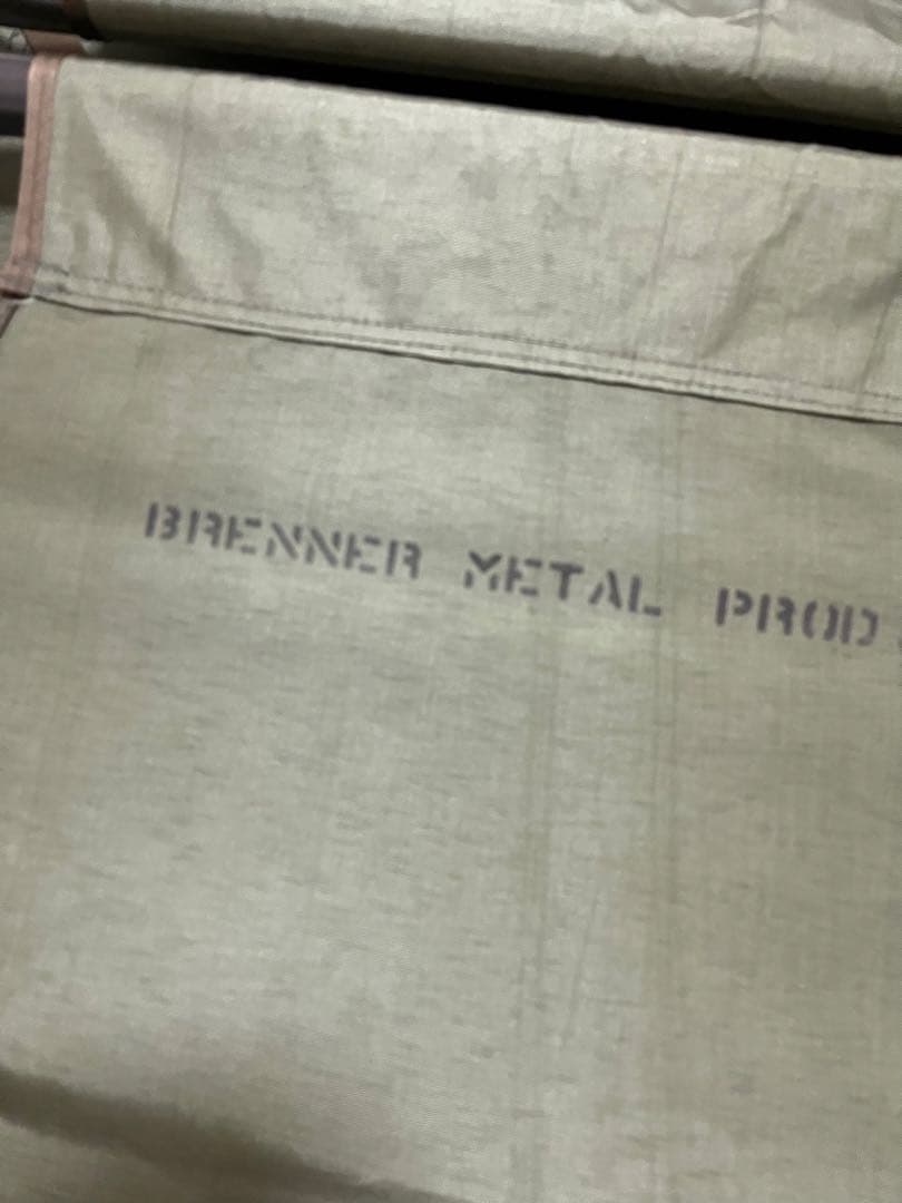 希少【米軍実物・新品】メディカルコット BRENNERL社製ステンシル入