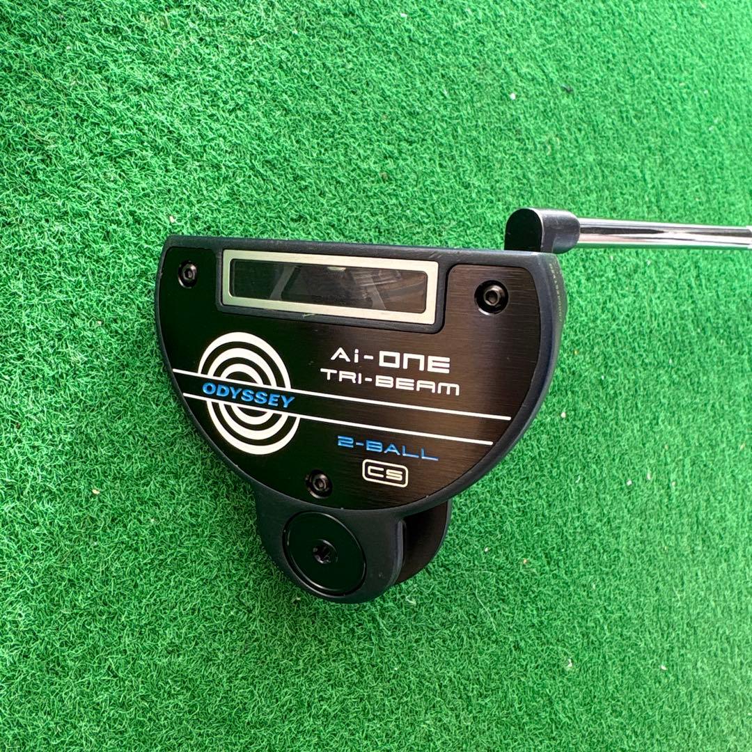 ODYSSEY Ai-ONE TRI-BEAM 2-BALL パター 34インチ