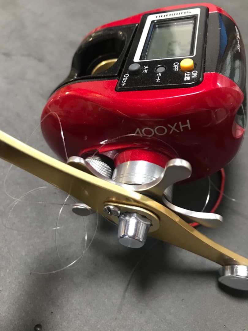 SHIMANO 400XH sls小舟クイックファイヤー