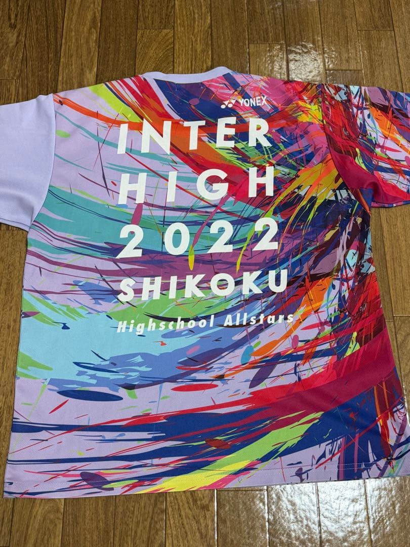 YONEXインターハイ記念品Tシャツ