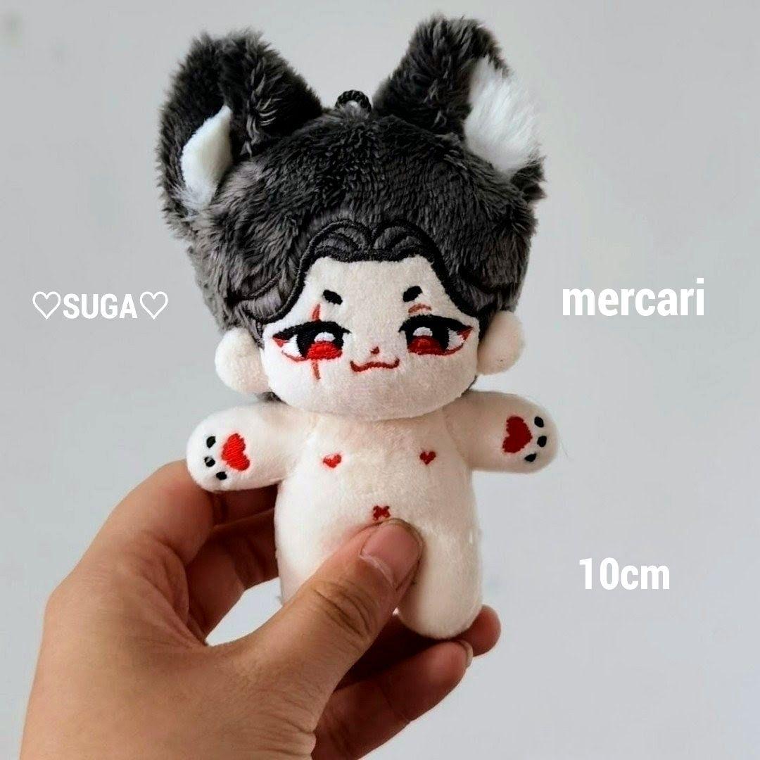 BTS 10cm ぬいぐるみ SUGA AgustD ユンギ ジン テテ ジミン