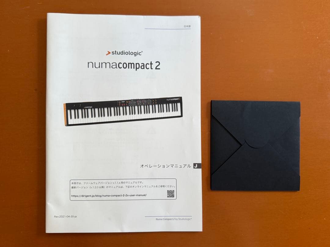 中古 numa compact2 Studiologic ペダル電源コード新品
