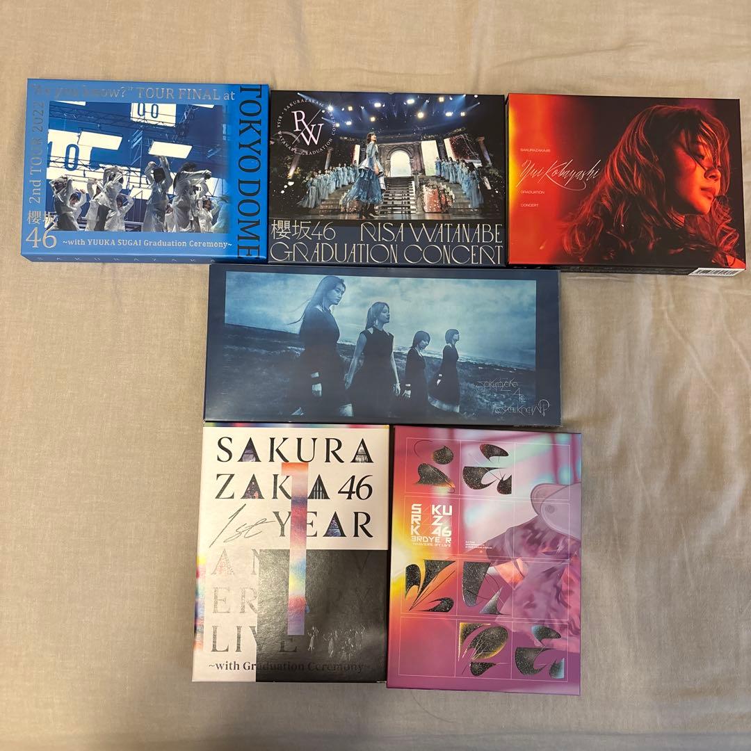 櫻坂46 アルバム ライブDVD グッズ　セット