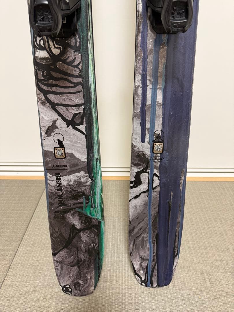 ATOMIC スキー板 BENT100 172cm ベント100 ビンディング