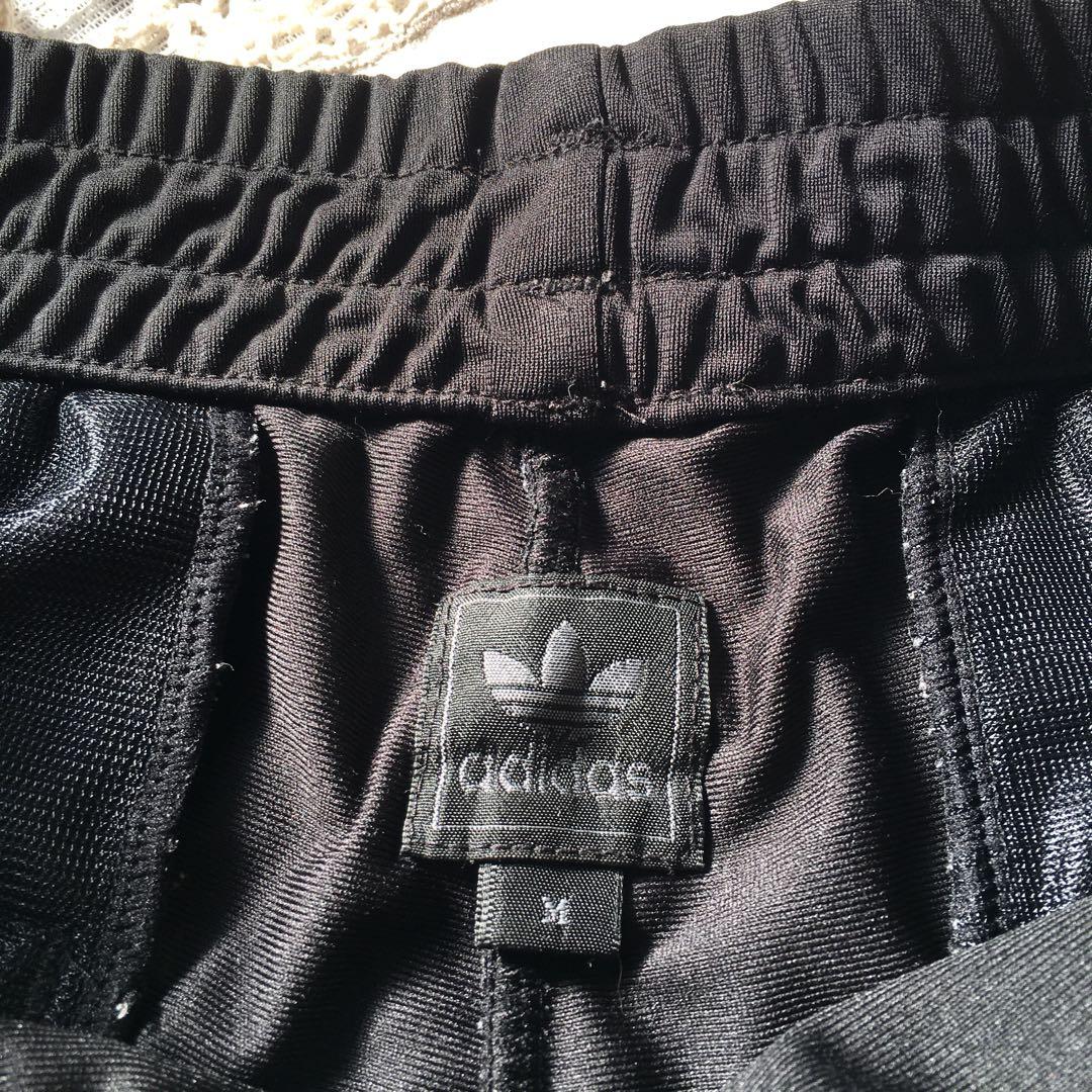 adidas ジャージ　トラックパンツ　レオパード柄　トレフォイル刺繍ロゴ　レア