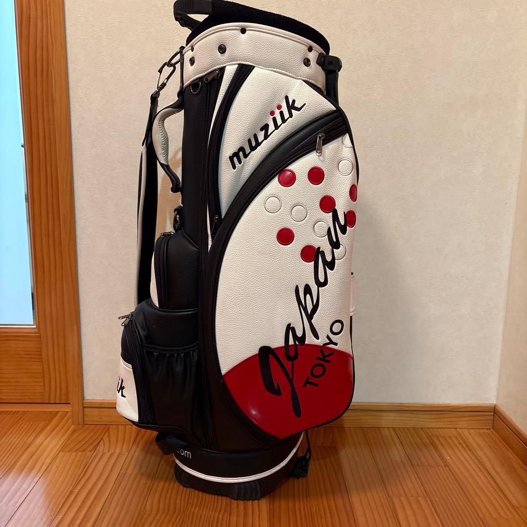 限定　muzik キャディバッグ ヘッドカバー 付き　2020Japan