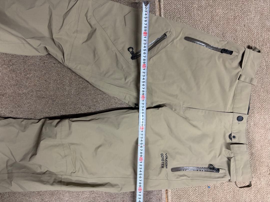 Radial VOLCOM GORE-TEX スノーボードパンツ ベージュ