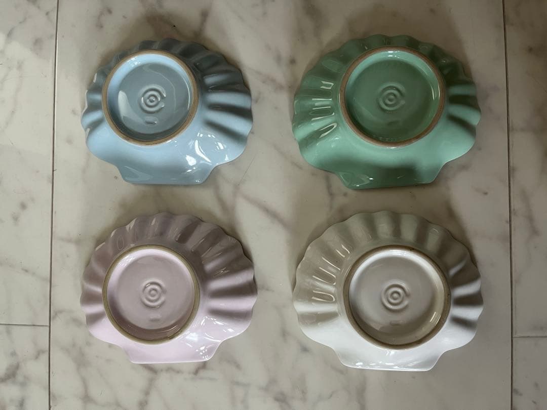 LE CREUSET ★コキール★シェル皿4枚セット ★Sサイズ
