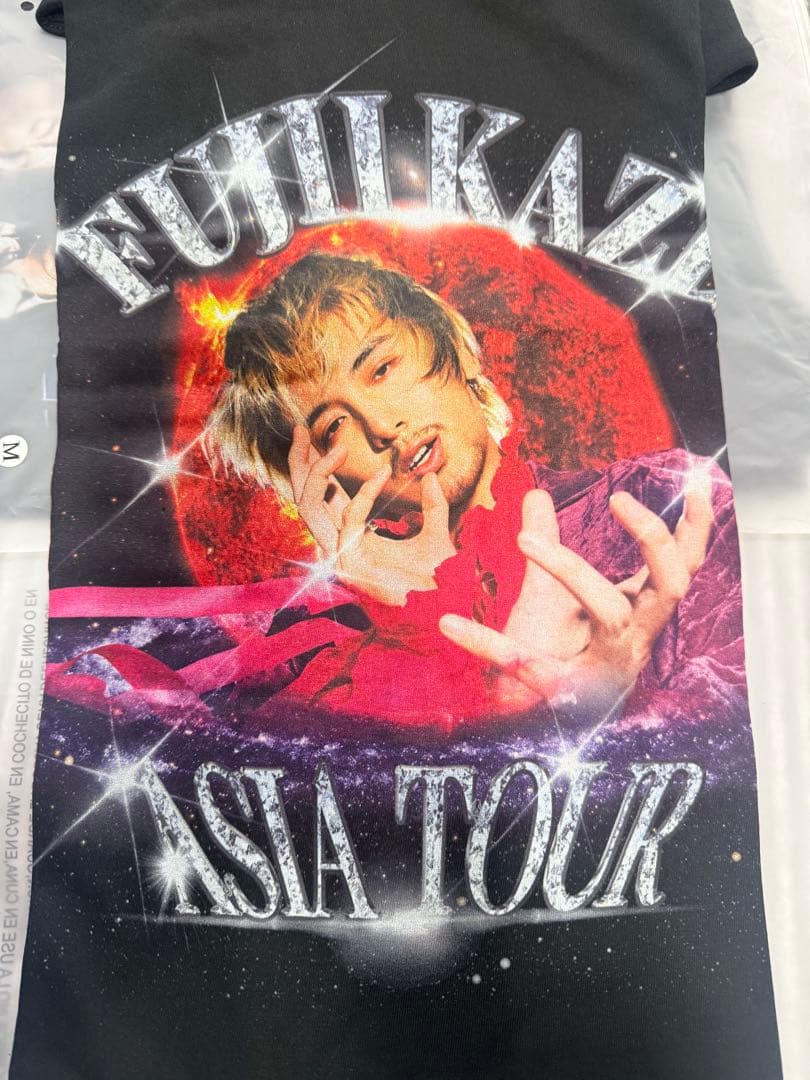 藤井風アジアツアー Tシャツ （M）Pink Kaze