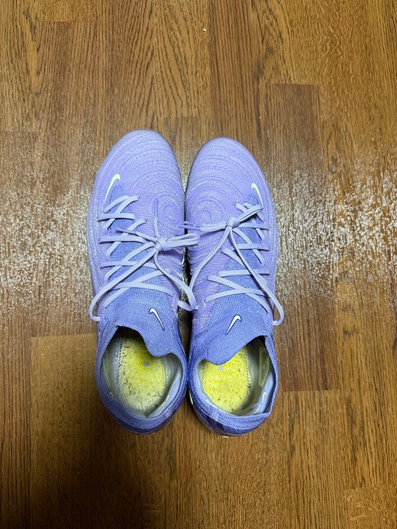 Nike サッカーシューズ 紫色/イエロー