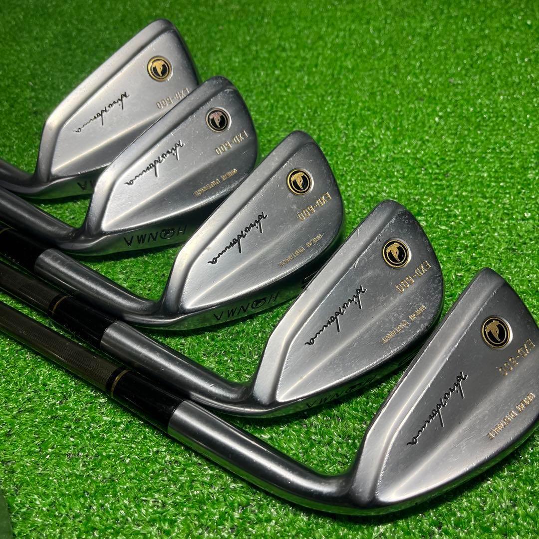 D7 HONMA ホンマ EXD-500 アイアン マッスルバック 10本 右利