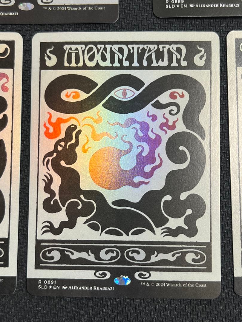 MTG secret lair 基本土地foil 5枚セット