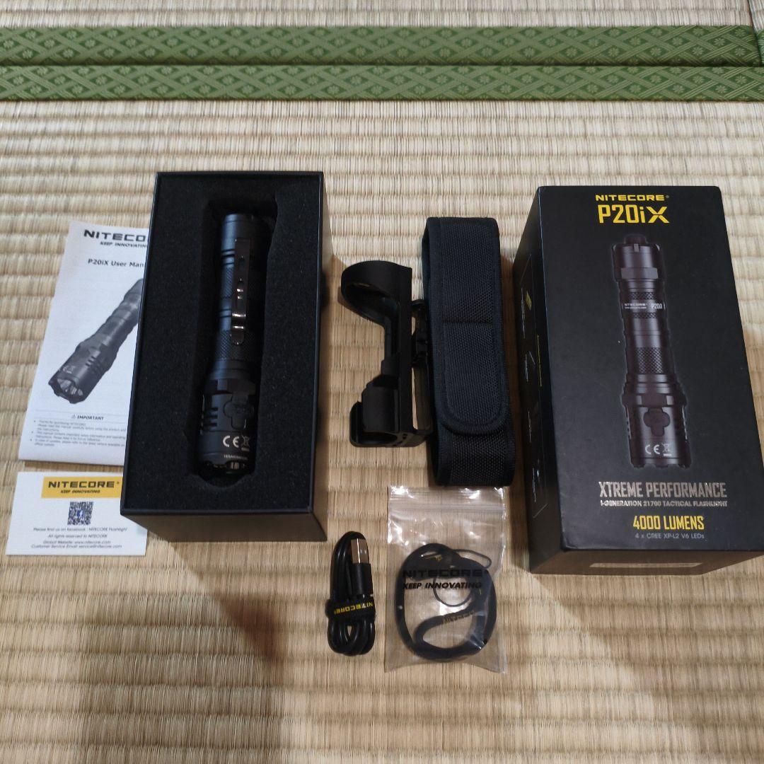 nightcore p20ix　【ほぼ新品】純正のハードホルダー付き