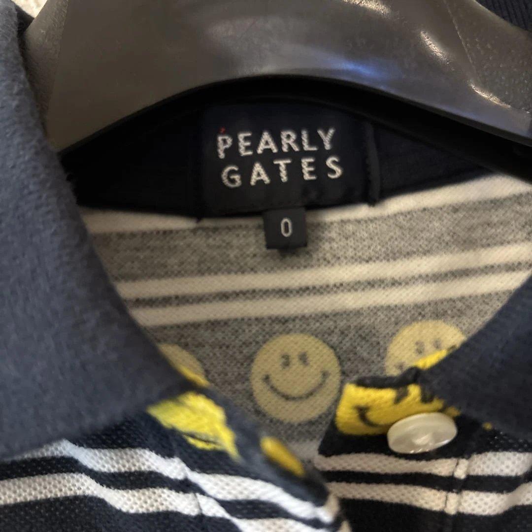 PEARLY GATES ストライプ ポロワンピース サイズ0 美品