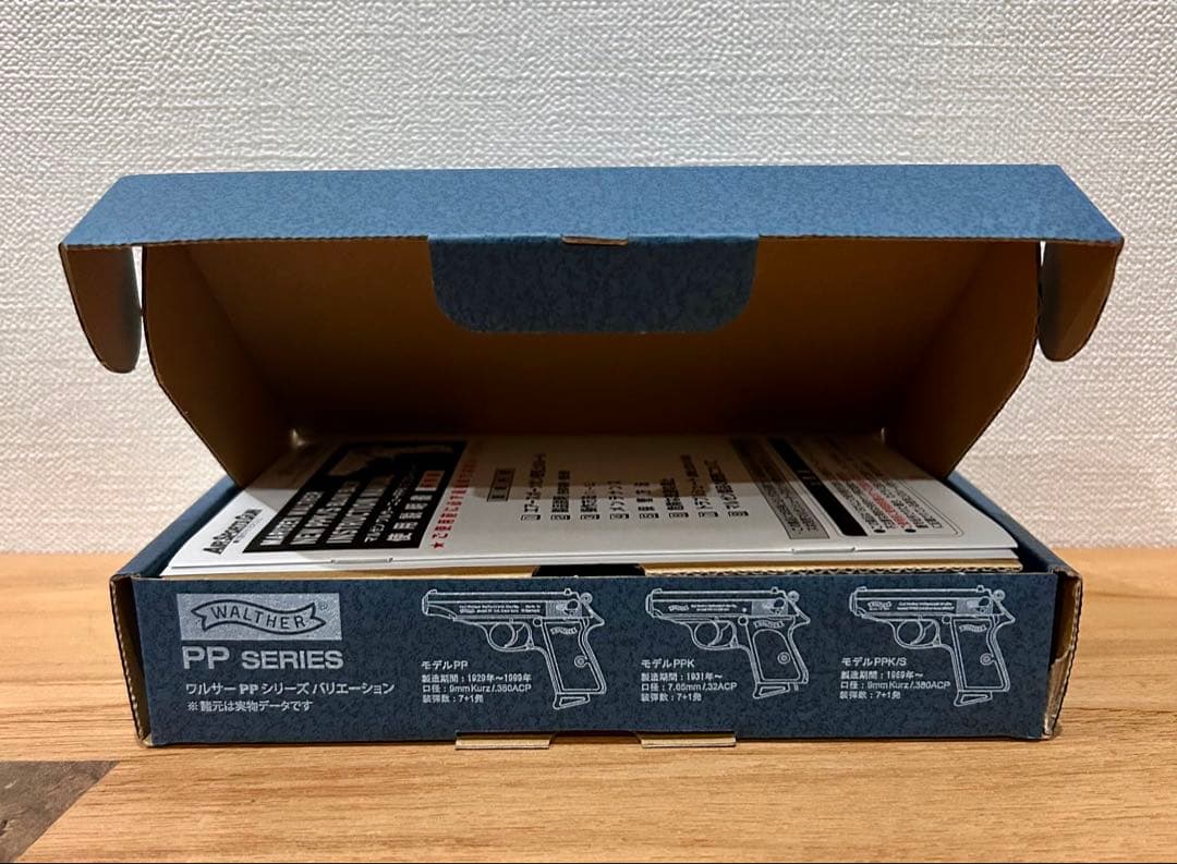 【24日限定値下げ】マルゼン WALTHER PPK ガスガン 新品未使用品