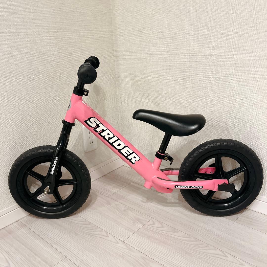 お得 セット売り ストライダー ST-4 ピンク 純正スタンド プロテクター付
