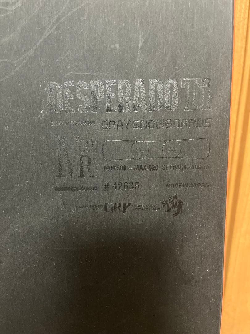 GRAYboardsDESPERADO Ti TypeR Ⅳw22-23