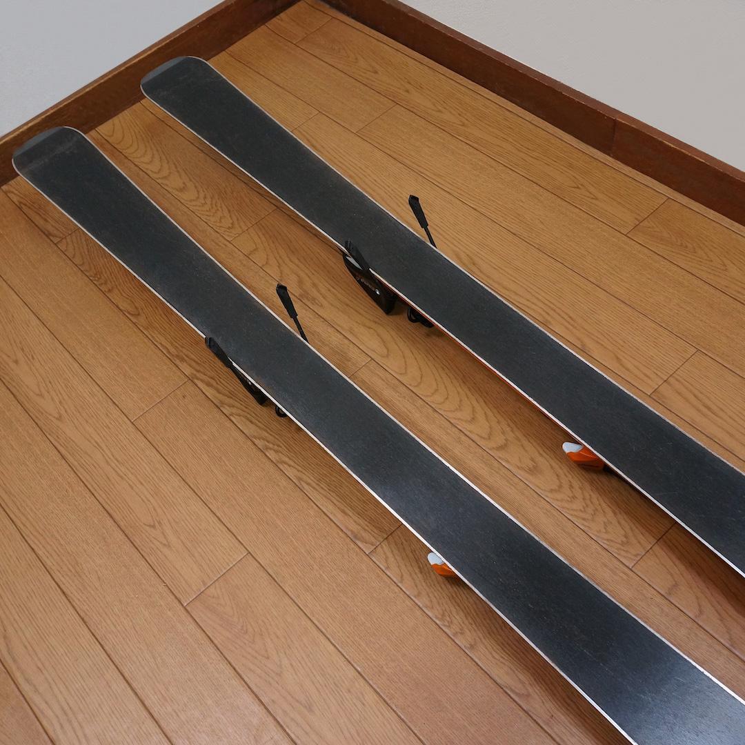 メンテ済 130cm 靴24cm ROSSIGNOL スキーセット