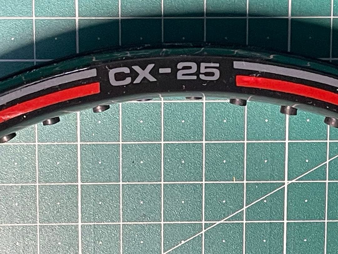 Donnay CX-25 G2 ベルギー製 グロメット付け替え済み
