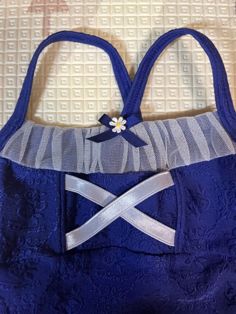【美品】チャコット レオタード 120 青紫