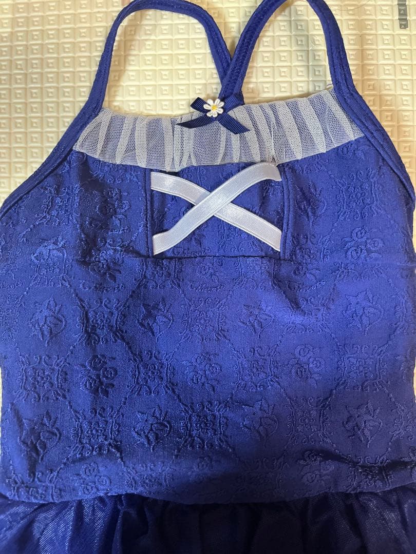 【美品】チャコット レオタード 120 青紫