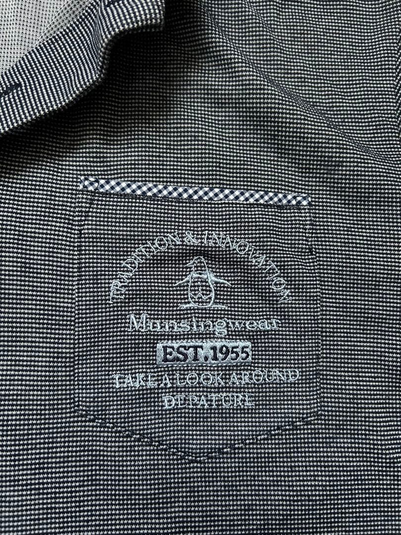 Munsingwear 長袖　ポロシャツ　Lサイズ