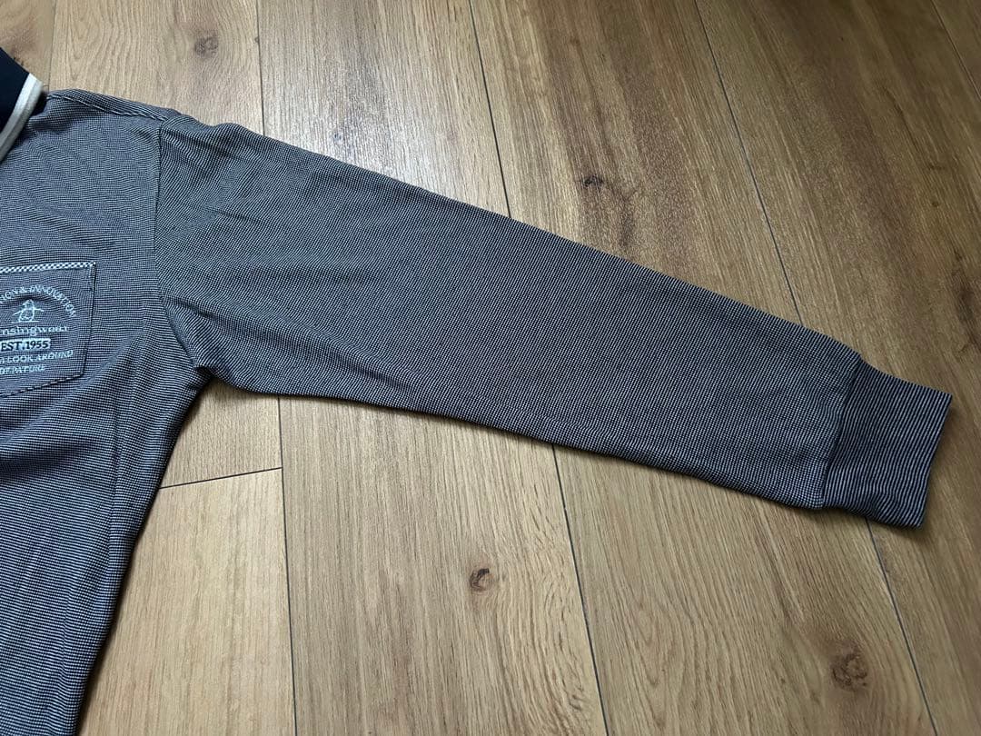 Munsingwear 長袖　ポロシャツ　Lサイズ