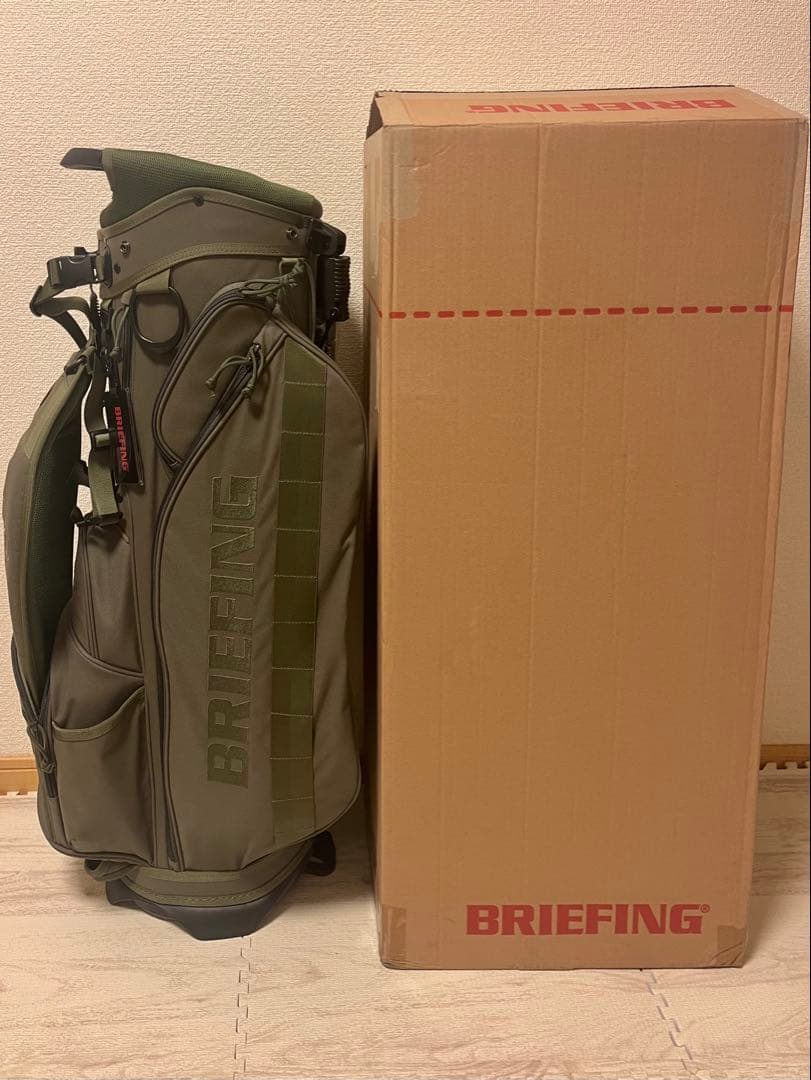 【新品】BRIEFING キャディバッグ CR-4 #04 レンジャーグリーン