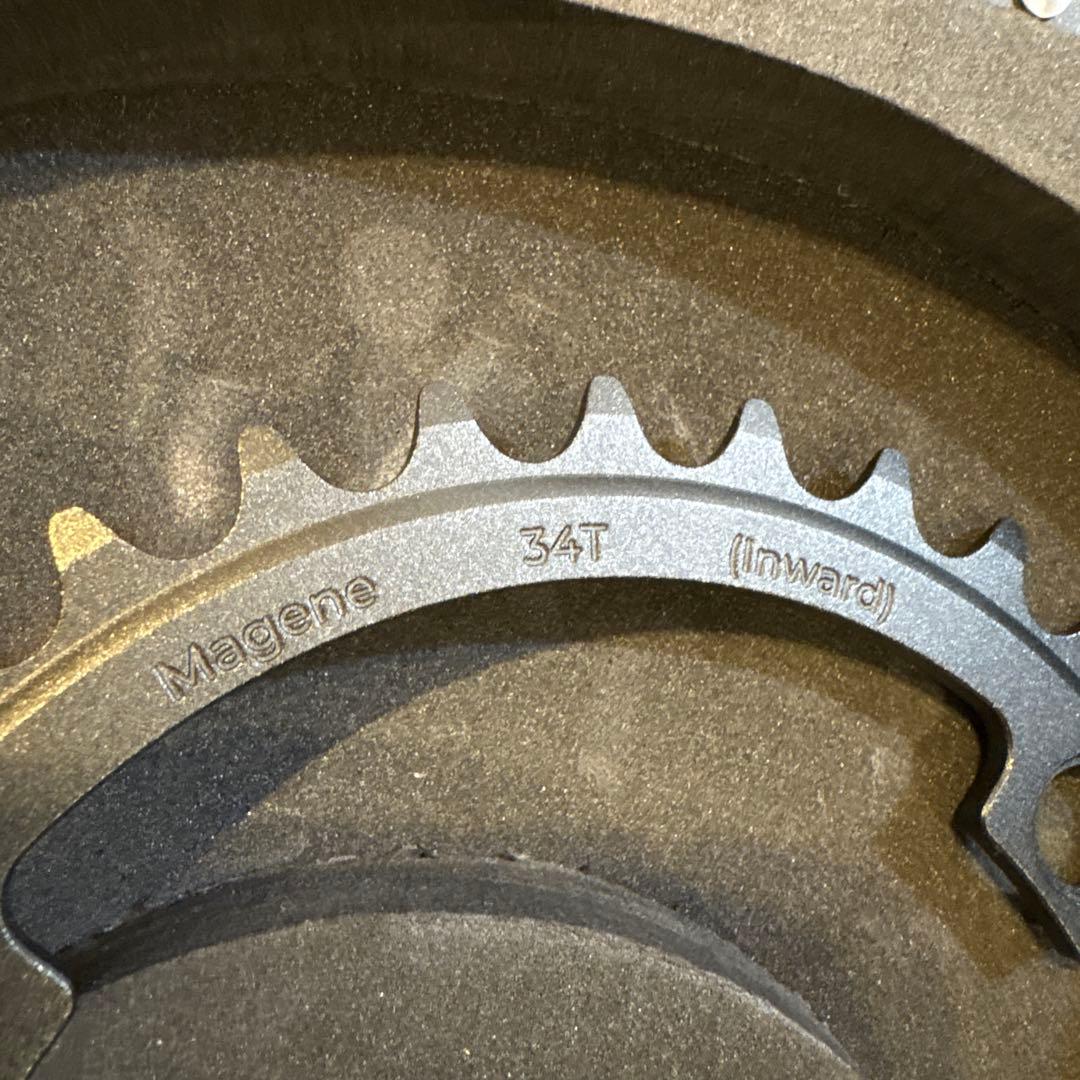 MAGENE Pes Qed 110bcdチェーンリング　50-34T超軽量