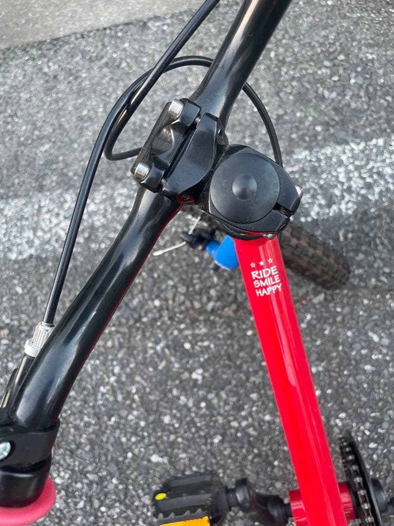 14インチ ヨツバサイクル 赤 子ども用自転車