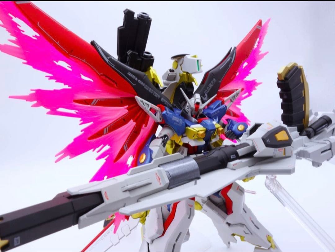 1/144 HG デスティニーガンダムSpecⅡ　ゼウスシルエット　塗装済完成品