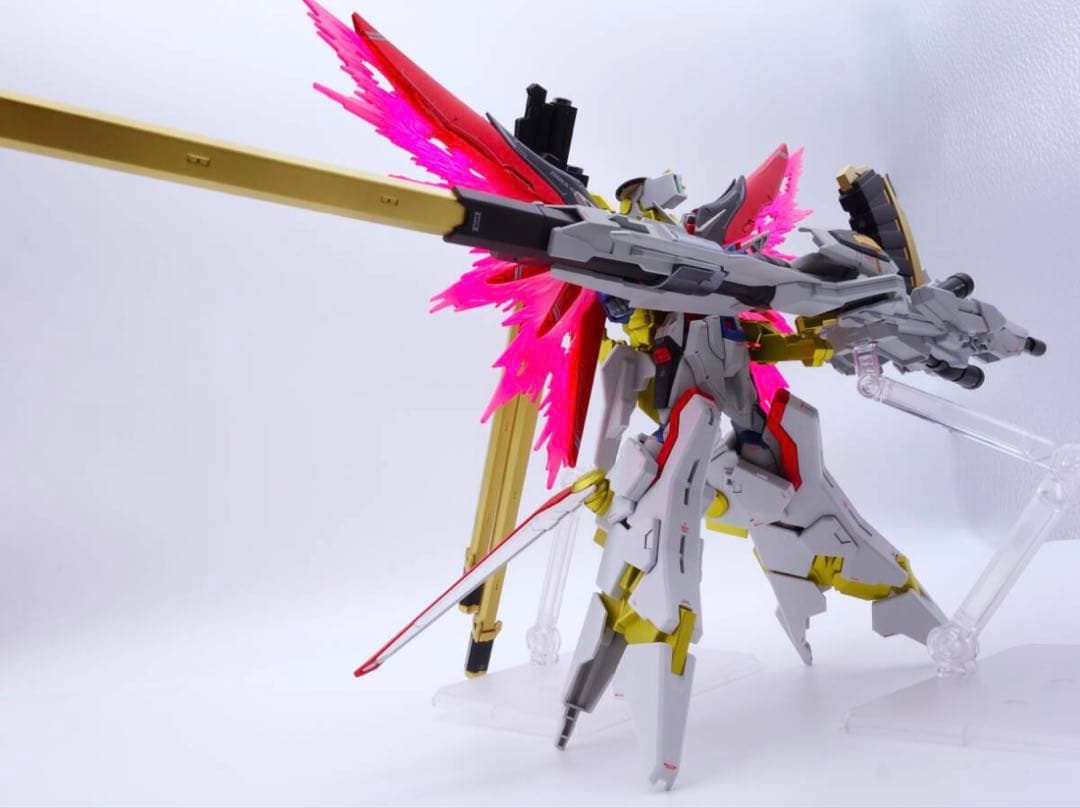 1/144 HG デスティニーガンダムSpecⅡ　ゼウスシルエット　塗装済完成品