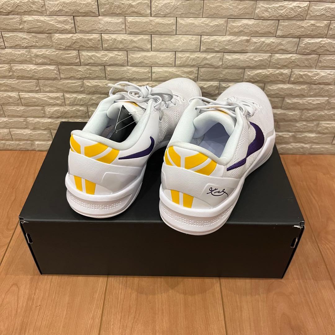 NIKE KOBE Ⅷ ナイキ コービー 8 26.5cm 白 バスケ