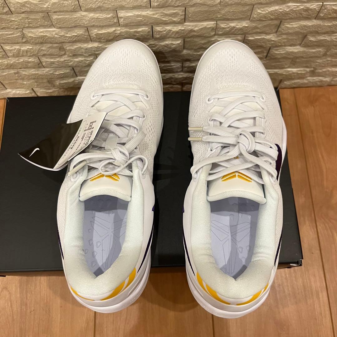 NIKE KOBE Ⅷ ナイキ コービー 8 26.5cm 白 バスケ