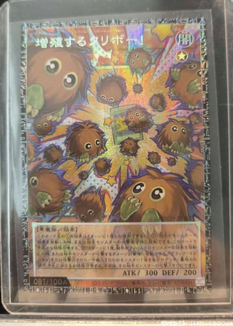 遊戯王 アジア版 増殖するクリボー！