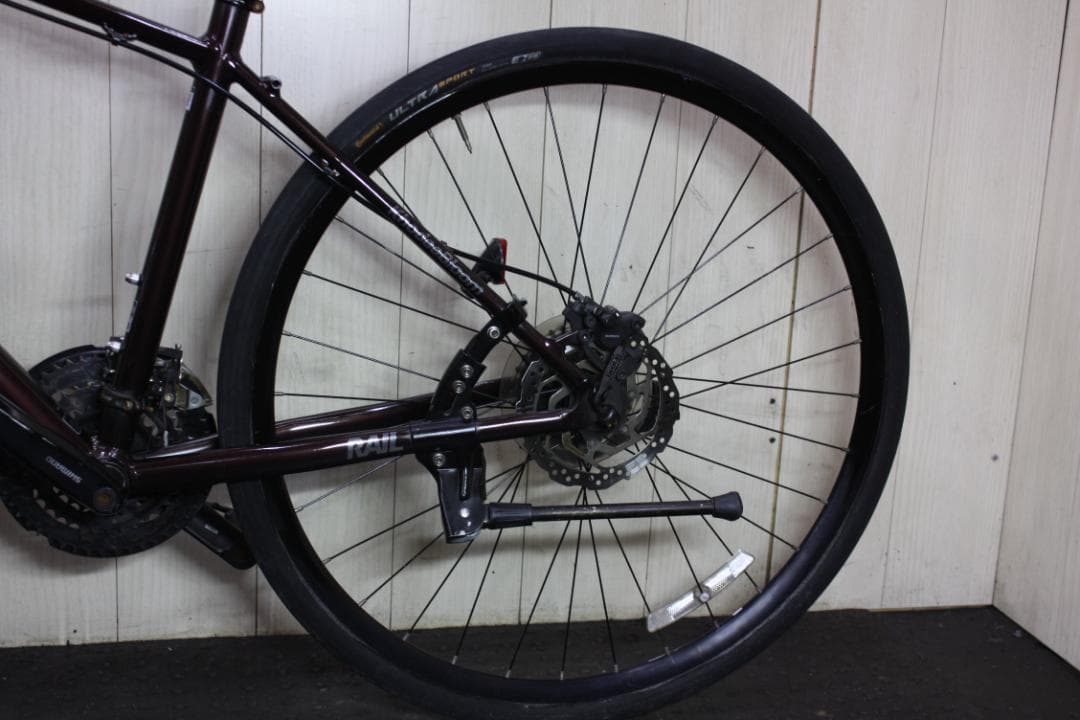 コーダーブルームrail 700C アルミ 27速 440mm 油圧式クロス