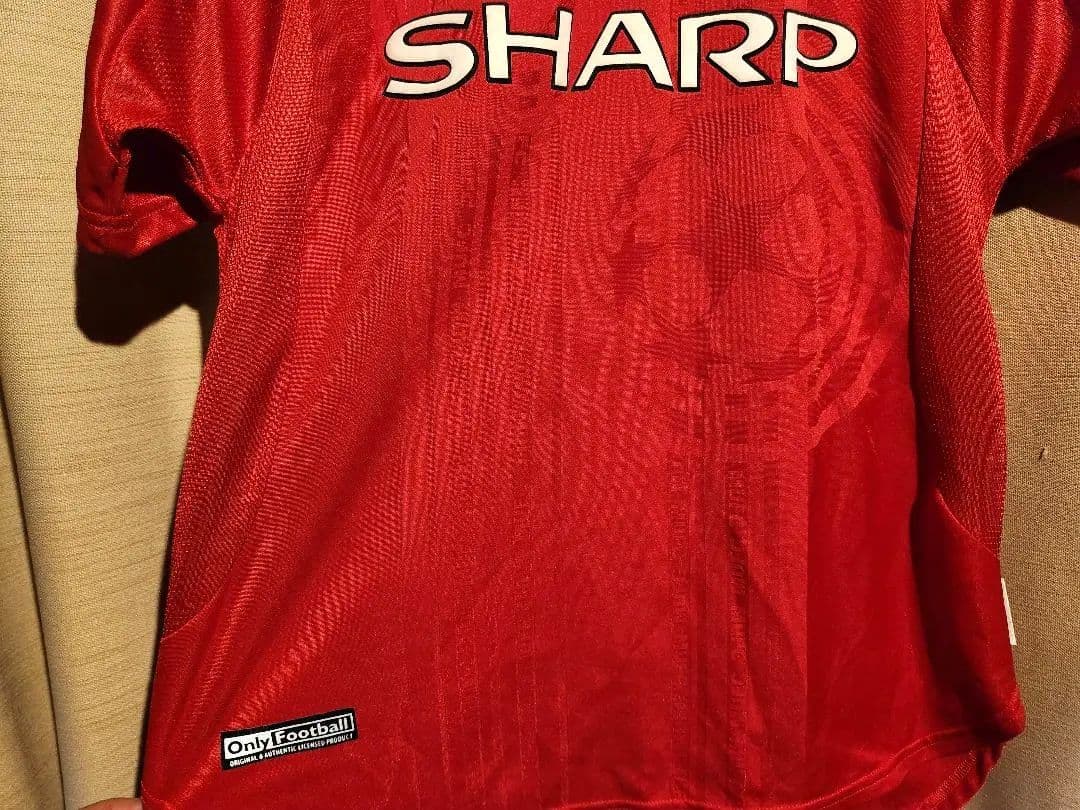 マンチェスターユナイテッド　チャンピオンズリーグ優勝記念1999ユニフォーム半袖