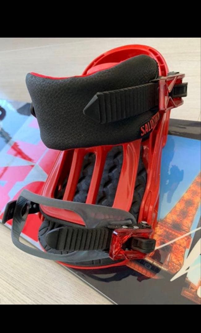 HOLIDAY スノーボード SALOMONバインディング　バートン25.5