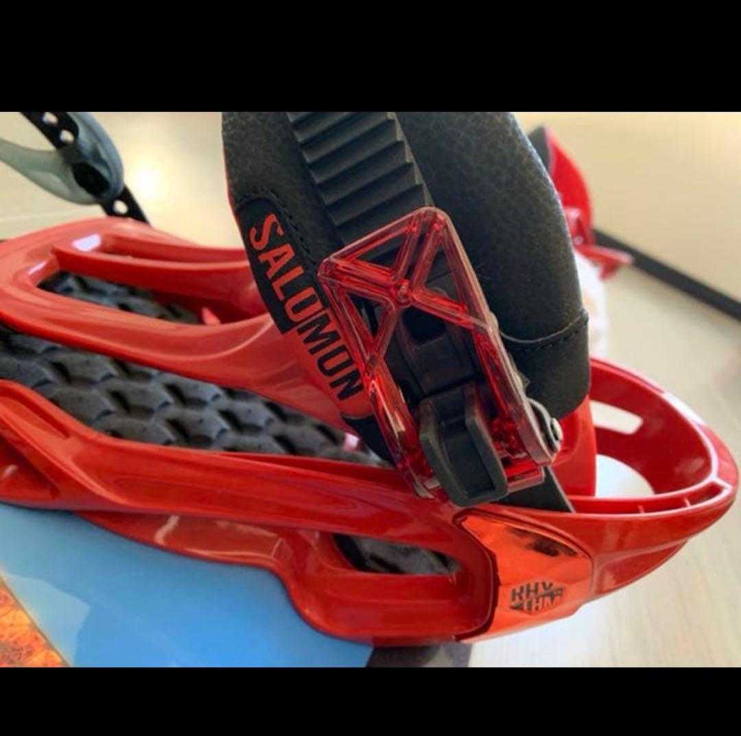 HOLIDAY スノーボード SALOMONバインディング　バートン25.5
