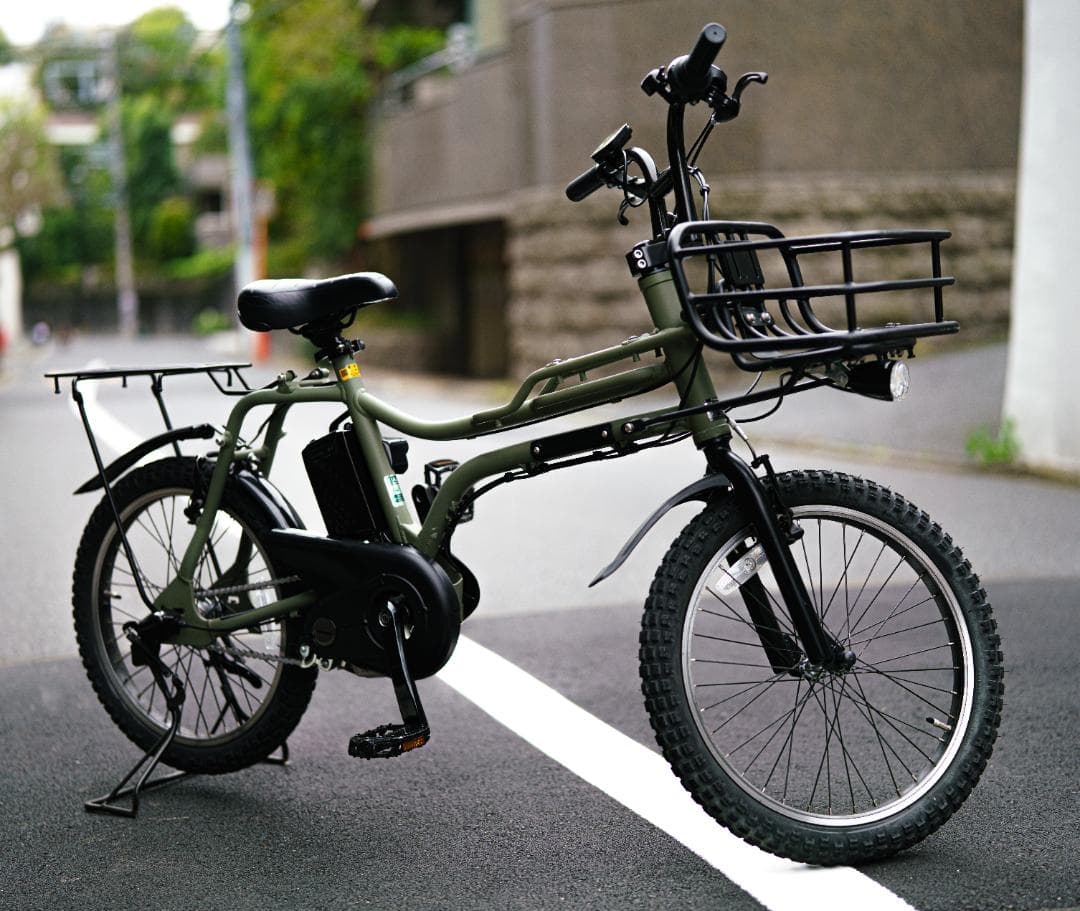 Panasonic EZ 電動自転車 カスタム ハクセン製 渋谷引取