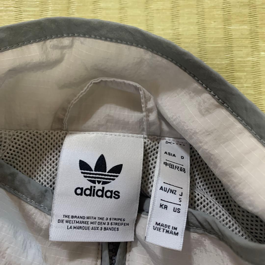 adidas ジャージ上下セット グレー S