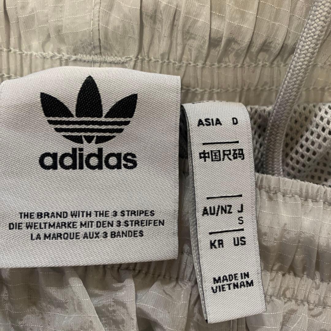 adidas ジャージ上下セット グレー S