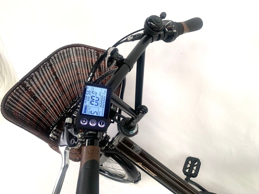 送料無料電動アシスト自転車 8Ah SHIMANO 6速 20インチ 動作確認済