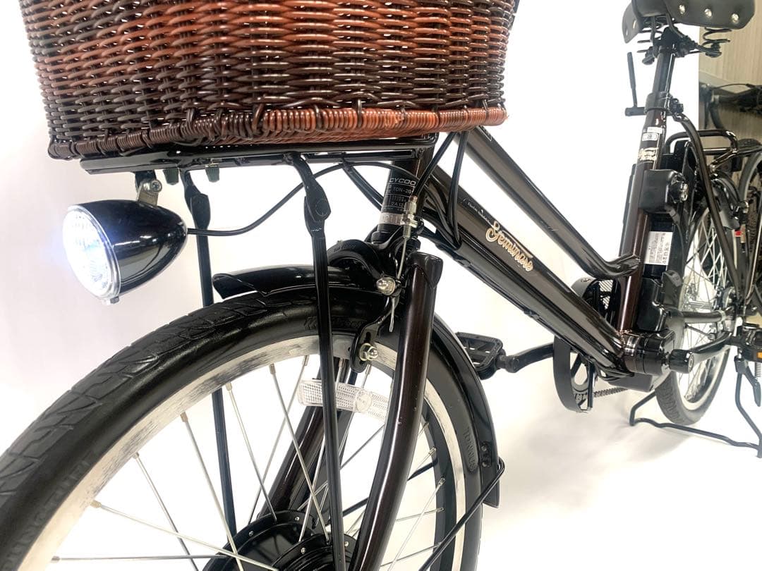 送料無料電動アシスト自転車 8Ah SHIMANO 6速 20インチ 動作確認済