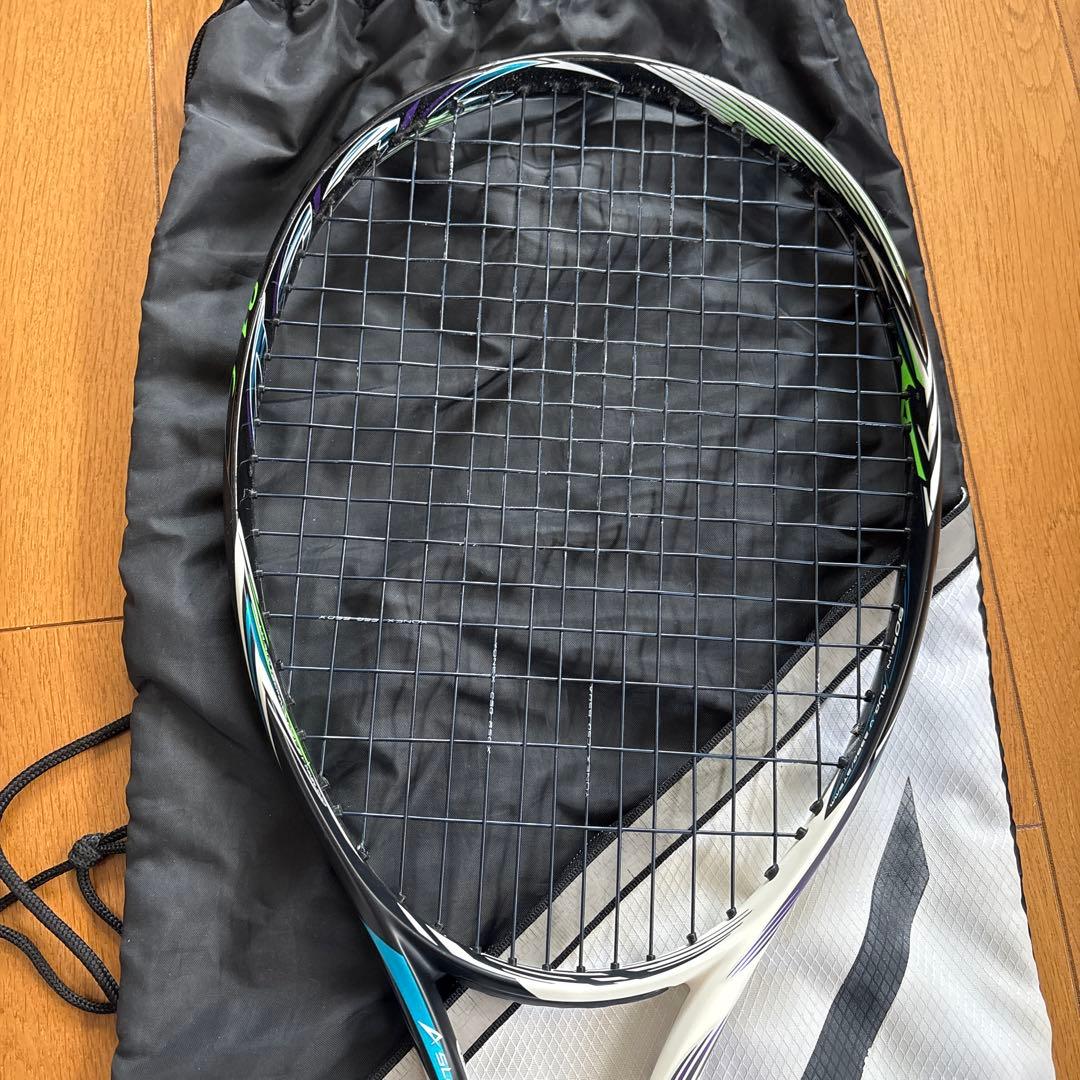 YONEX MIZUNO SCUD 01-C テニスラケット 軟式 ブラック