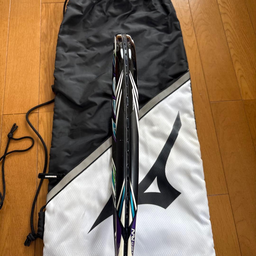 YONEX MIZUNO SCUD 01-C テニスラケット 軟式 ブラック