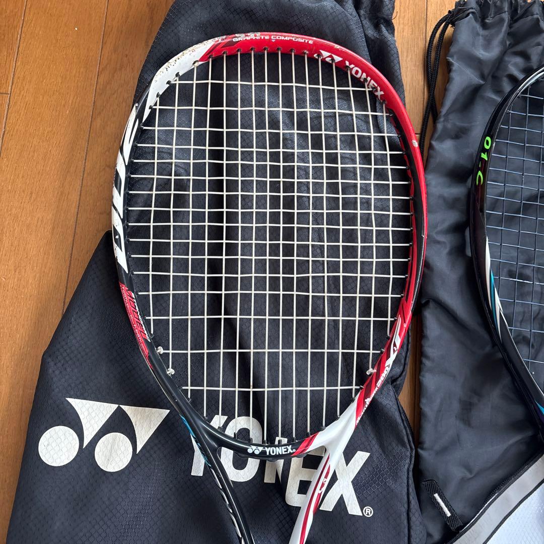 YONEX MIZUNO SCUD 01-C テニスラケット 軟式 ブラック