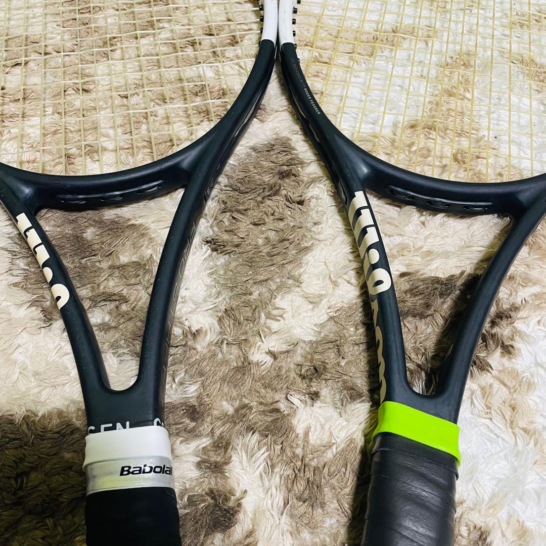 ウィルソン PRO STAFF 97L v12 G2 2本セット 硬式テニス
