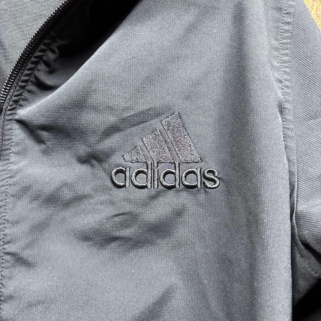 adidas アディダス ナイロン ジャージ上下SET ゴールド ライン